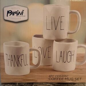 Ceramic Mug Set - White Inspirational 🥰